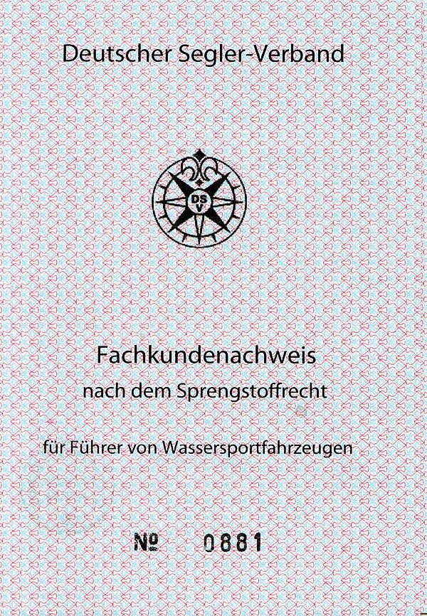 Fachkundenachweis